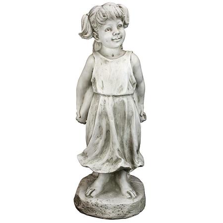 Design Toscano Back to Back Brother and Sister Garden Children Statue SH380181